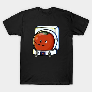 Cute Space Astronaut Tomato T-Shirt